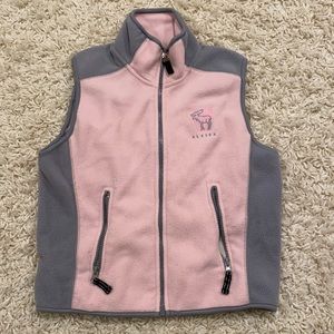 Alaska fleece vest. Size 8 girls.
